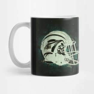 Football Helmet abstract style for all the sports fans Mug